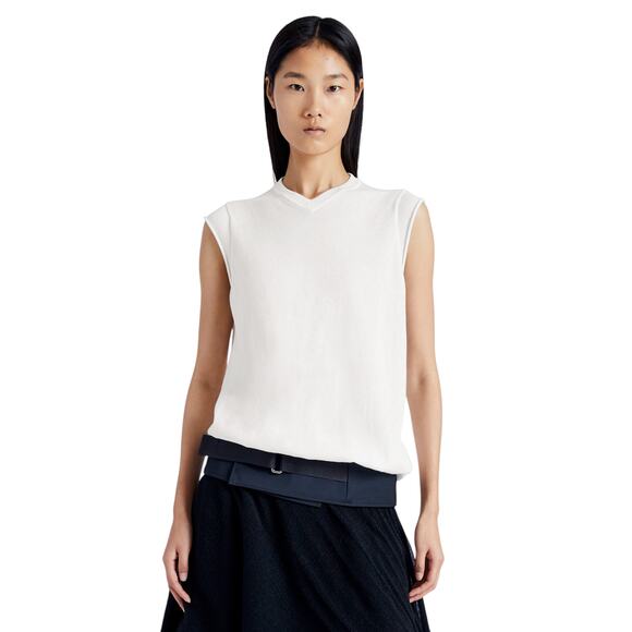 PROENZA SCHOULER Morgan Sweater in Cotton Silk XS - Picture 2 of 13
